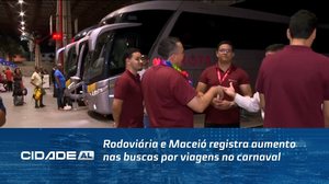 Rodoviária e Maceió registra aumento nas buscas por viagens no carnaval