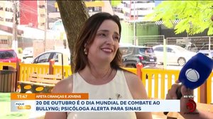 20 de outubro é o dia mundial de combate ao bullying; Psicóloga alerta para sinais