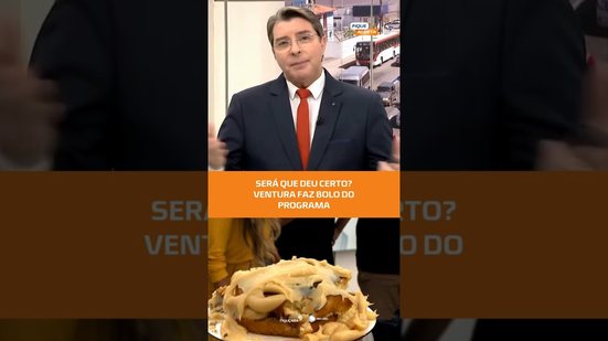 Será que prestou? Veja o resultado do bolo do #FiqueAlerta