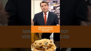 Será que prestou? Veja o resultado do bolo do #FiqueAlerta