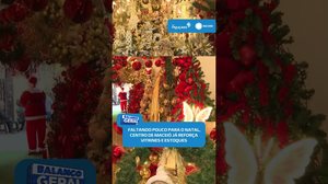 🎄 Natal antecipado: consumidores já encontram decoração e presentes nas lojas | #BalançoGeralAL