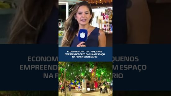 Vila de natal na praça centenário é movimentada por empreendedores com produtos locais #CidadeAL