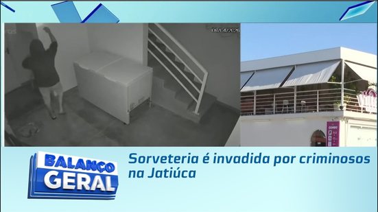 Sorveteria é invadida por criminosos na Jatiúca