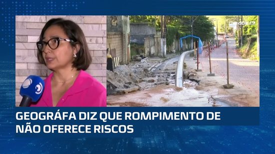 Asfalto cede perto de crianças durante obra da BRASKEM no Bom Parto e assusta moradores