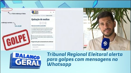 Tribunal Regional Eleitoral alerta para golpes com mensagens no Whatsapp