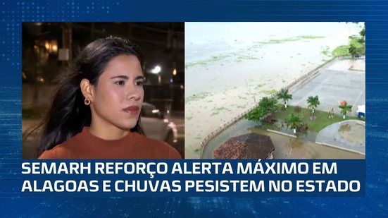 Previsão do Tempo: Pancadas de chuva devem continuar em Alagoas