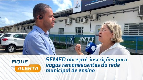 SEMED abre pré-inscrições para vagas remanescentes da rede municipal de ensino