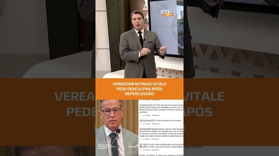 Após polêmica, vereador de Aracaju se pronuncia e pede desculpas #FiqueAlerta