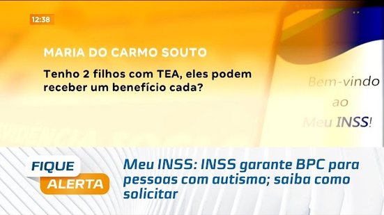 Meu INSS: INSS garante BPC para pessoas com autismo; saiba como solicitar