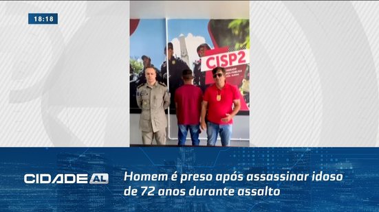 Em Delmiro Gouveia: Homem é preso após assassinar idoso de 72 anos durante assalto