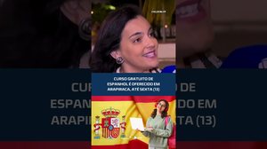 ATÉ DIA 13/03: Quer aprender espanhol? Curso é gratuito #CidadeAL