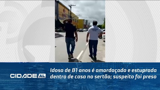 Idosa de 81 anos é amordaçada e estuprada dentro de casa no sertão; suspeito foi preso