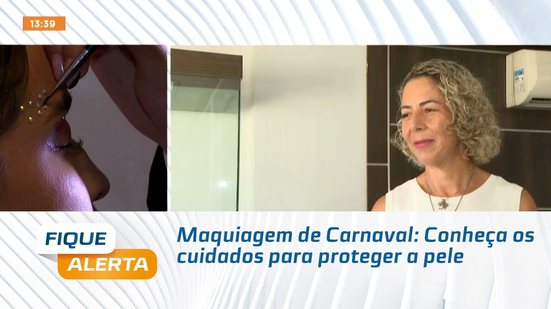 Maquiagem de Carnaval: Conheça os cuidados para proteger a pele