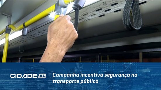 Campanha incentiva segurança no transporte público