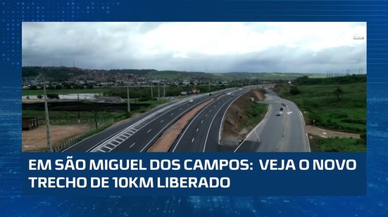 Travessia urbana e duplicação de 10km da BR-101 são entregues com investimento de R$ 70 milhões