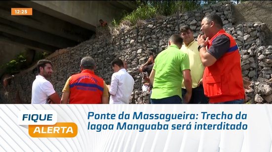 Ponte da Massagueira: Trecho da lagoa Manguaba será interditado