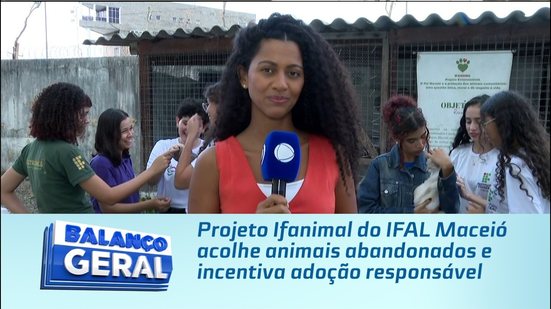Projeto Ifanimal do IFAL Maceió acolhe animais abandonados e incentiva adoção responsável