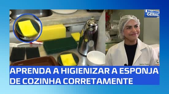 🧽 Você higieniza a esponja de cozinha do jeito certo? Veja como fazer
