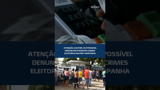 #CidadeAL | ⚠️ Pré-campanha: saiba como denunciar possíveis crimes eleitorais
