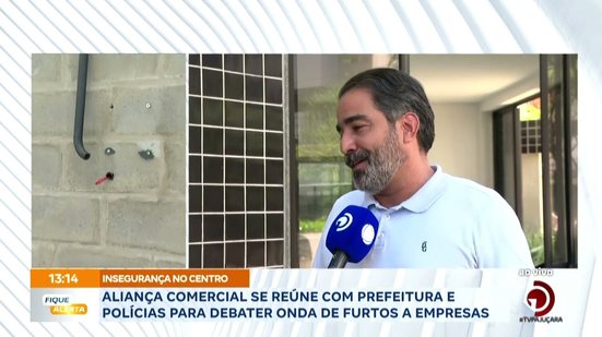Aliança comercial se reúne com prefeitura e polícias para debater onda de furtos a empresas