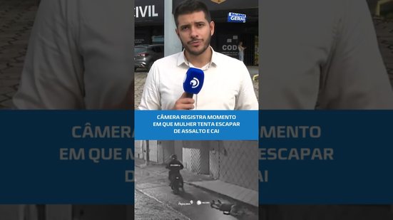 Flagrante: tentativa de assalto termina com vítima caindo durante fuga #BalançoGeralAL