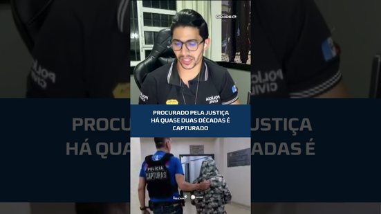 🚔Fim da fuga: acusado de homicídio é preso após 17 anos #CidadeAL