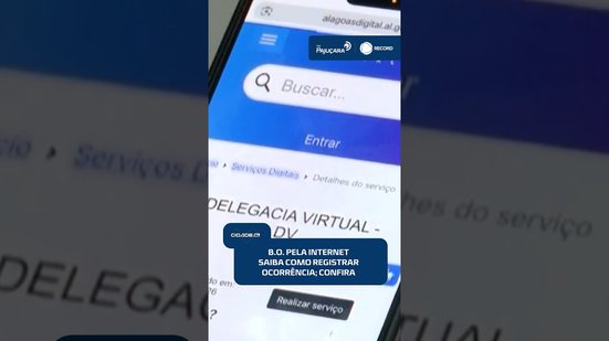 🚔Boletim de ocorrência pela internet: saiba quando registrar e como fazer #CidadeAL
