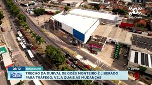 Trecho da Durval de Góes monteiro é liberado para tráfego; veja quais as mudanças