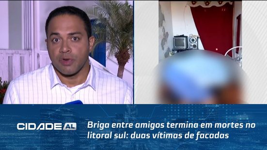 Briga entre amigos termina em mortes no litoral sul: duas vítimas de facadas