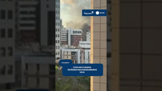 🚨 Casa é atingida por incêndio no bairro das Mangabeiras | #CidadeAL