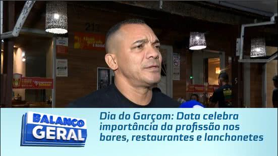 Dia do Garçom: Data celebra importância da profissão nos bares, restaurantes e lanchonetes