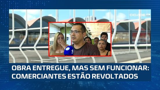 Comerciantes cobram liberação do novo espaço do Mercado da Produção após entrega da primeira etapa