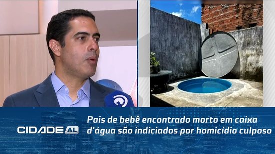 Pais de bebê encontrado morto em caixa d'água são indiciados por homicídio culposo