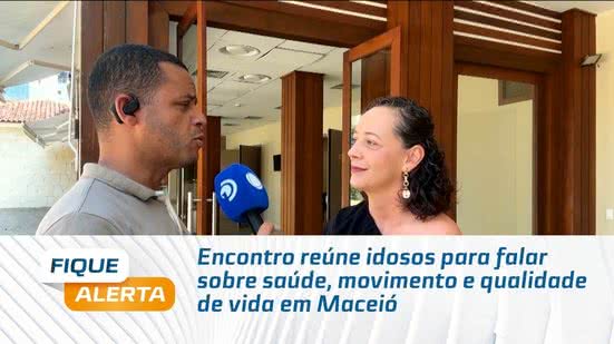 Encontro reúne idosos para falar sobre saúde, movimento e qualidade de vida em Maceió