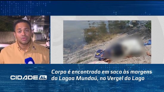 Corpo é encontrado em saco às margens da Lagoa Mundaú, no Vergel do Lago