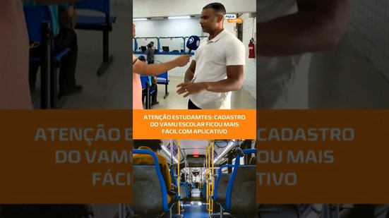 SEM FILAS: Vamu Escolar libera cadastro e recadastro pelo aplicativo #FiqueAlerta