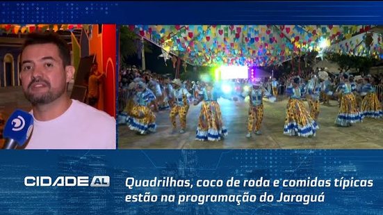 Quadrilhas, coco de roda e comidas típicas estão na programação do Jaraguá