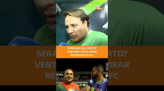 Repórter por um dia? Ventura encara desafio no PFC 🤣🎥(PARTE 1) #HoraDoVentura