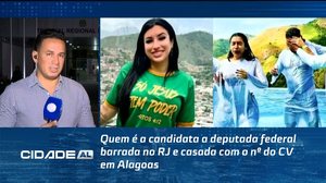 Quem é a candidata a deputada federal barrada no RJ e casada com o nº do CV em Alagoas