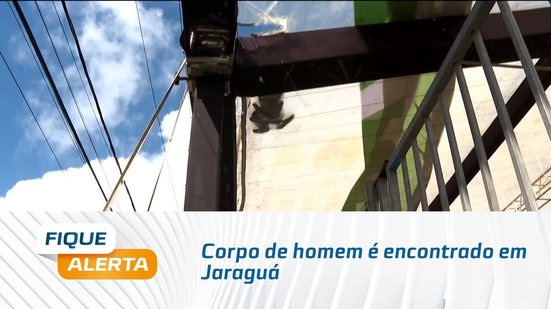 Corpo de homem é encontrado em Jaraguá