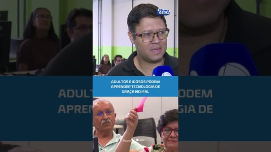Inclusão digital: oficinas gratuitas ajudam idosos a usar tecnologia #BalançoGeralAL