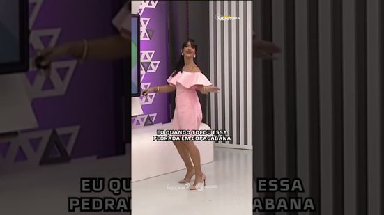 VENTURA DE FÉRIAS MAS A ANIMAÇÃO NÃO PARA: Lis Nunes já chegou entregando tudo! 😂💃 #HoraDoVentura
