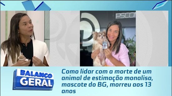 Como lidar com a morte de um animal de estimação monalisa, mascote do BG, morreu aos 13 anos