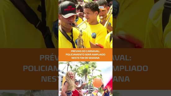 Segurança reforçada: 250 PMs atuam nas prévias carnavalescas em Maceió #FiqueAlerta