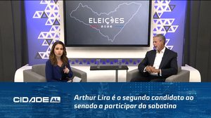 Arthur Lira é o segundo candidato ao senado a participar da sabatina do Cidade AL