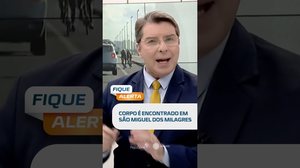 Corpo encontrado em Milagres e FA receve várias denúncias de risco com ciclistas, veja! #FiqueAlerta