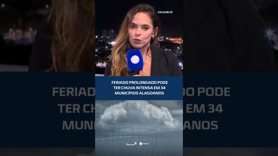 🚨 Alerta de chuvas coloca dezenas de cidades de Alagoas em atenção #CidadeAL