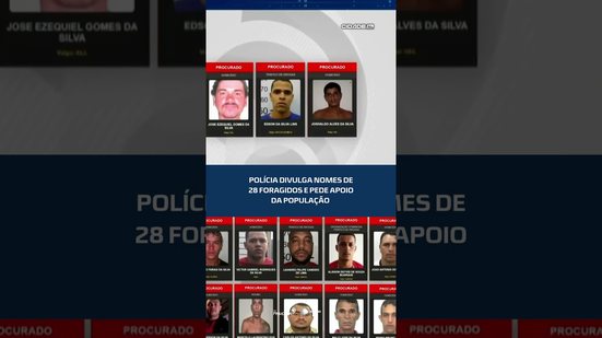 Lista da SSP revela 28 criminosos mais procurados pela polícia em Alagoas #CidadeAL