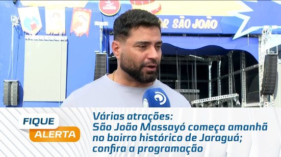 São João Massayó começa amanhã no bairro histórico de Jaraguá; confira a programação