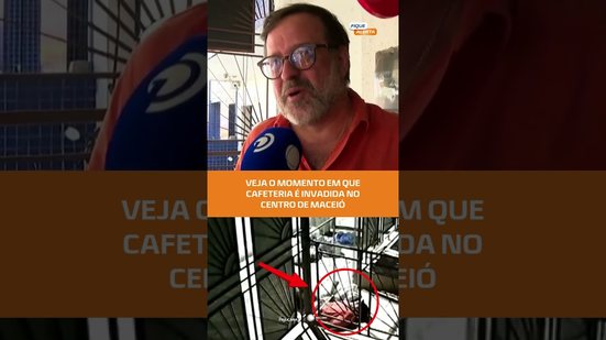 🚨INVASÃO: Câmeras flagraram ação criminosa durante a madrugada #FiqueAlerta